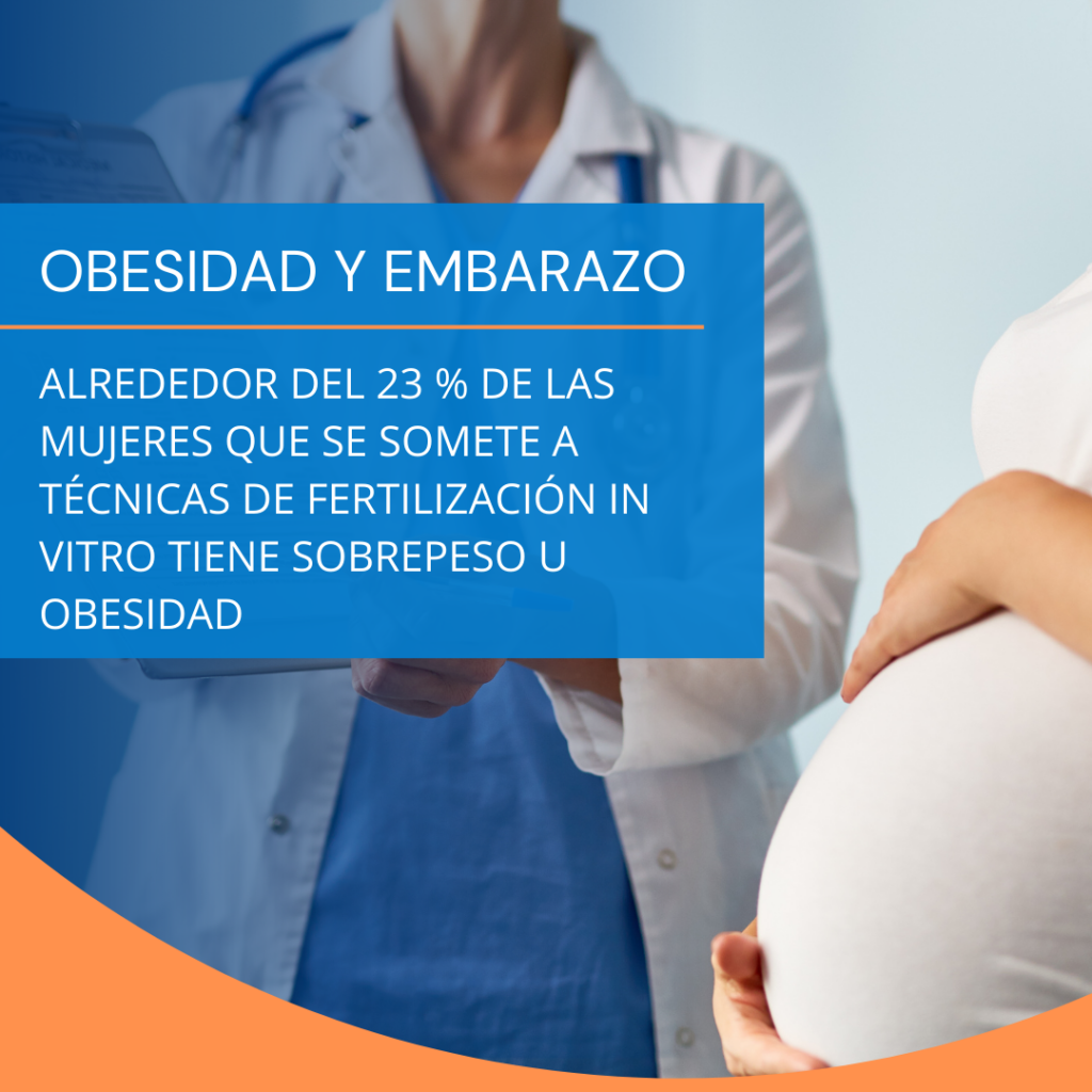 relación entre obesidad y embarazo