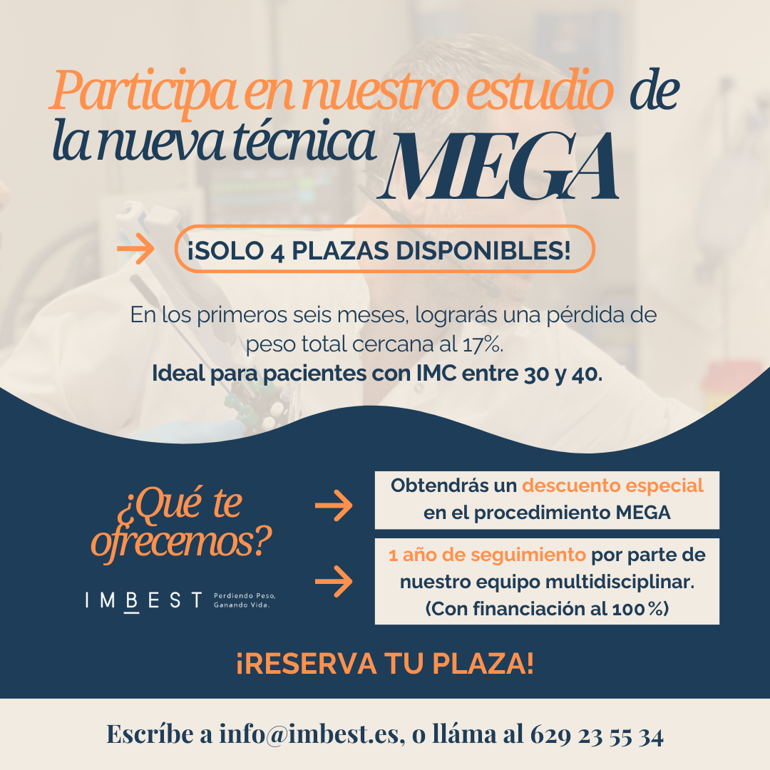 IMBEST Estudio para la pérdida de peso con MEGA en Centro Médico Teknon Barcelona 1